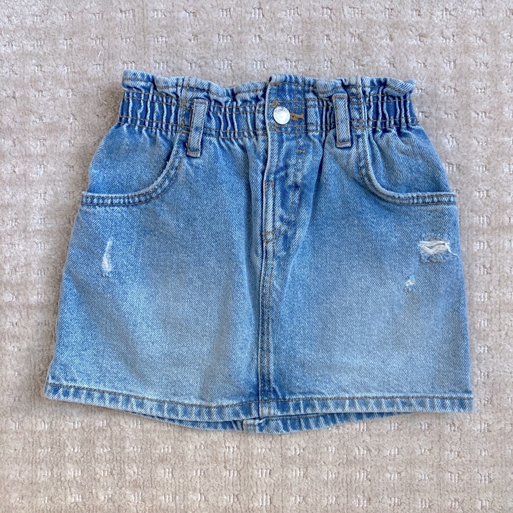 Zara Kids Denim Skirt Size 18-24 Months